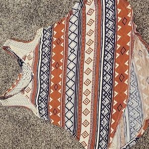 🦩 3 for $25 rue 21 tank top with lace on back